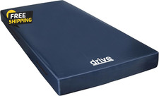 15076 Foam Mattress 80x36in High Density Removable Cover Homecare Hospital Bed