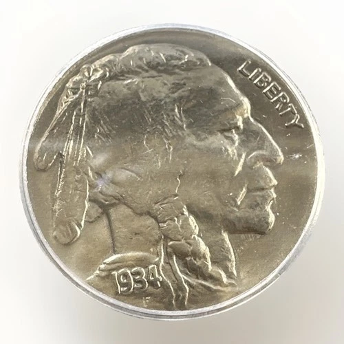 1934 ICG MS65 Buffalo Nickel | STUNNING GEM BU UNC EXAMPLE