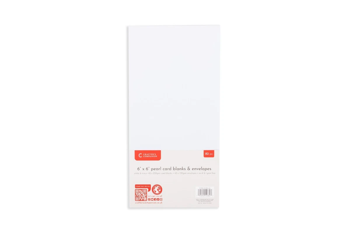 Confezione Da 50 Cartoncini Bianchi Piegati Da 12,7 X 17,8 Cm, Adatti