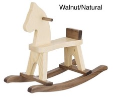 Toddler Rocking Horse, Hobby Horse, Wooden Horse, Amish Made Toys