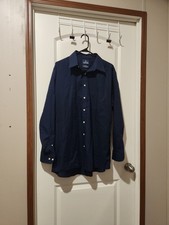 Stafford Tailored Culture Travel Performance Super Shirt Regular Fit 17 34-35