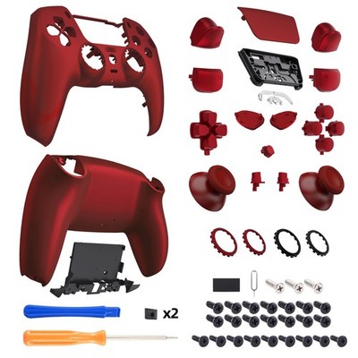 eXtremeRate Luna Redesigned Full Set Shell Custom for PS5 Controller BDM-030-060