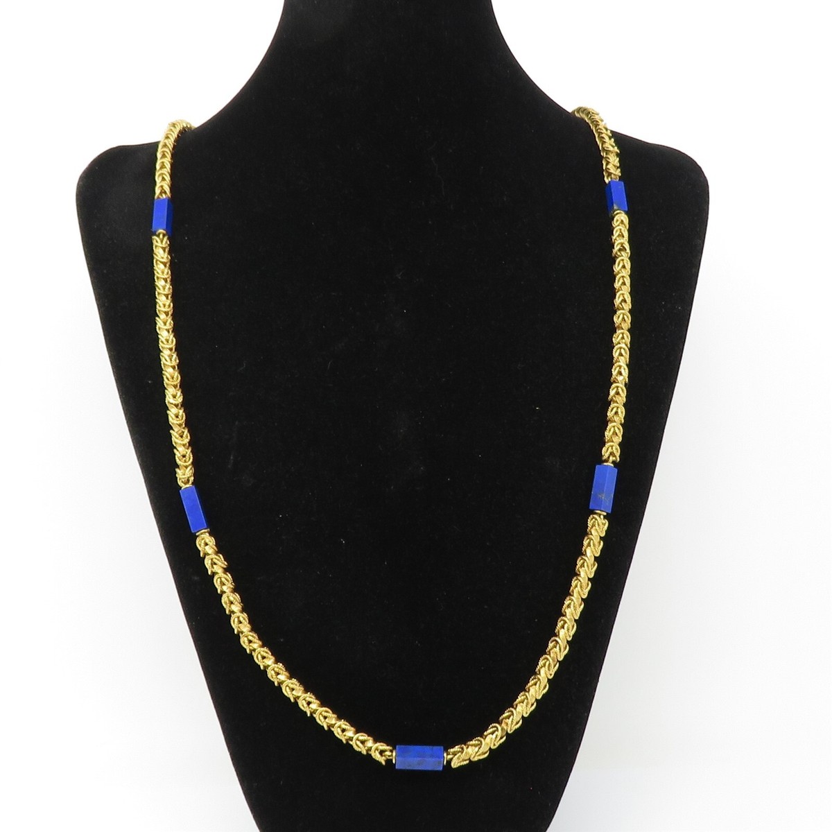 アクセサリー oldTiffany necklace NYJEWEL Tiffany & Co 18k Gold Heavy Byzantine Chain Necklace 36