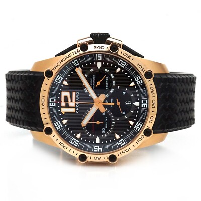 Chopard Superfast Chrono Classic Racing Wristwatch 161276-5001 Limited Gold