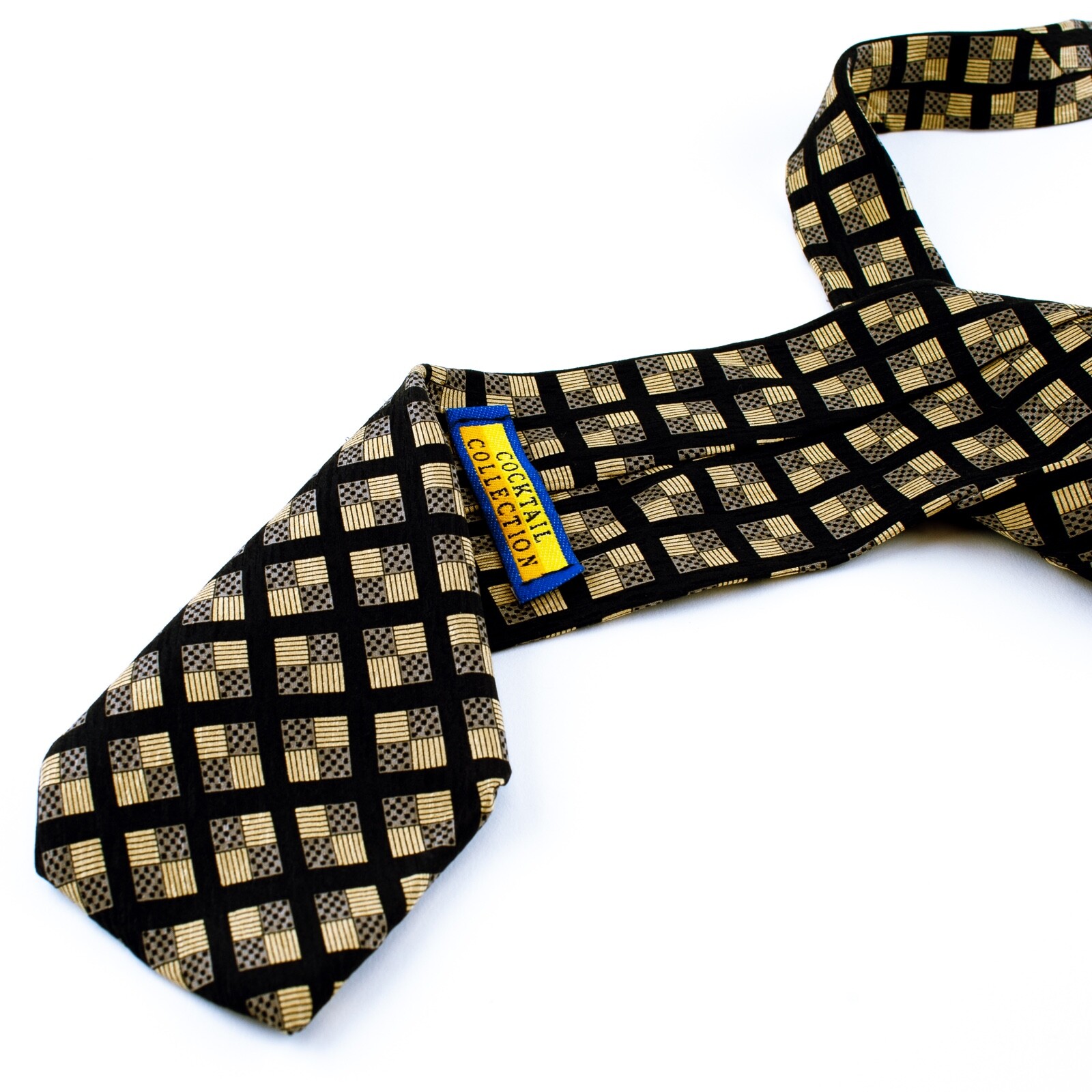 Beer Under Microscope Geometric Necktie Silk Micr… - image 4