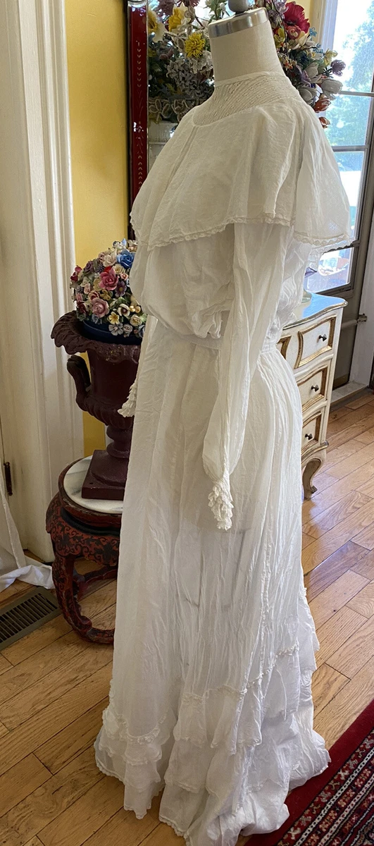 edwardian wedding dress