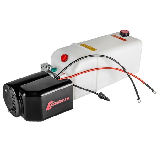 Hydraulik Pumpe, Hydraulikaggregat mit FUNK 12V 180 bar Kipper Anhänger Stapler - Bild 5 von 15