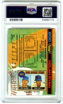 NOLAN RYAN in TUXEDO (POP 150) 1991 STADIUM CLUB PSA-8 NM-MT CARD