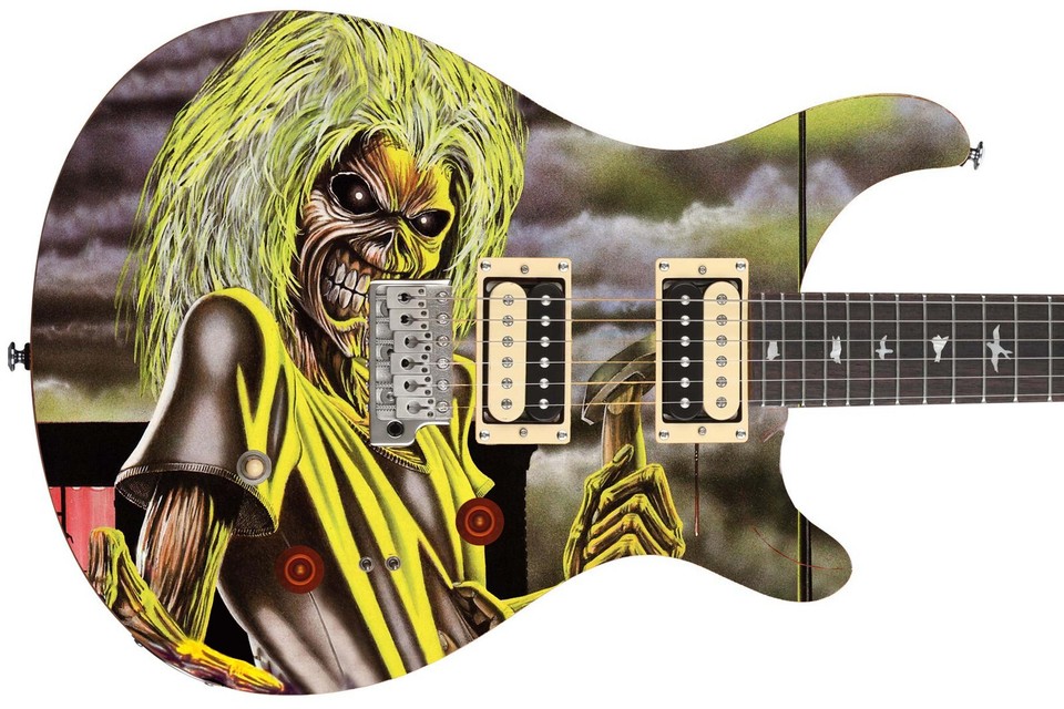 Skin Pour Guitare/basse - Motif Léopard/fourrure Paul Stanley (KISS), Marque Sticka Steves, Neuf