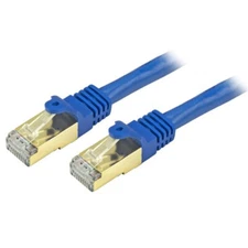 Startech C6Aspat10Bl 10Ft Blue Cat6A Ethernet Cable Snagless Rj45 Utp Patch