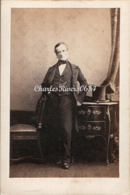 23rd MAY 1861 CAMILLE SILVY LONDON CDV NAMED MAN MR J EKE NPG Ax53237 PHOTO