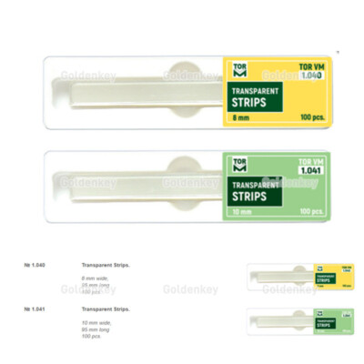 Dental Transparent Strips Matrix Polyester Film Clear TOP BM 1.040/1.041