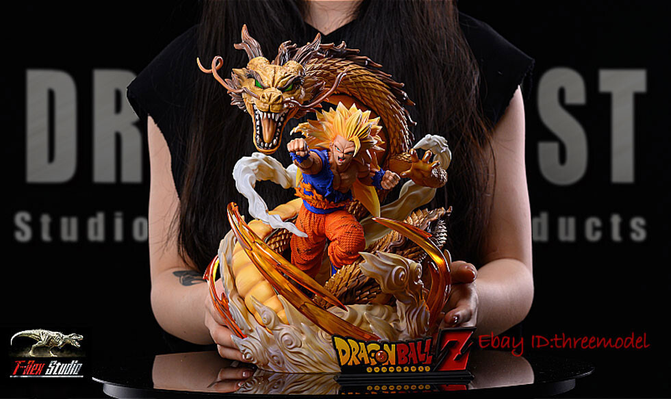 T-Rex Studio Dragon Ball Son Goku Standard Ver Painted Statue