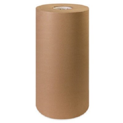 18'' 30 lbs 1200' Brown Kraft Paper Roll Shipping Wrapping Cushioning Void Fill