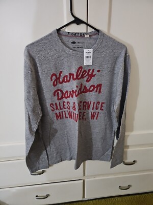 HARLEY-DAVIDSON X CHAMPION BY TODD SNYDER - Sales & Service T Shirt MED New $88