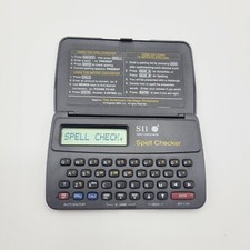 Seiko Instruments SII WP-1101 Spell Checker/Challenge, Metric Converter, Tested