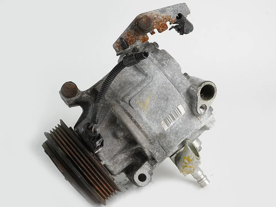 Fiat 500 2012-2017 compresor de aire acondicionado polea gas 4472803240 OEM Foto 3 de 4