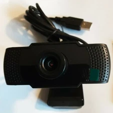 Wansview Black Full HD 1080p Webcam for web meeting, gaming, conference Open Box