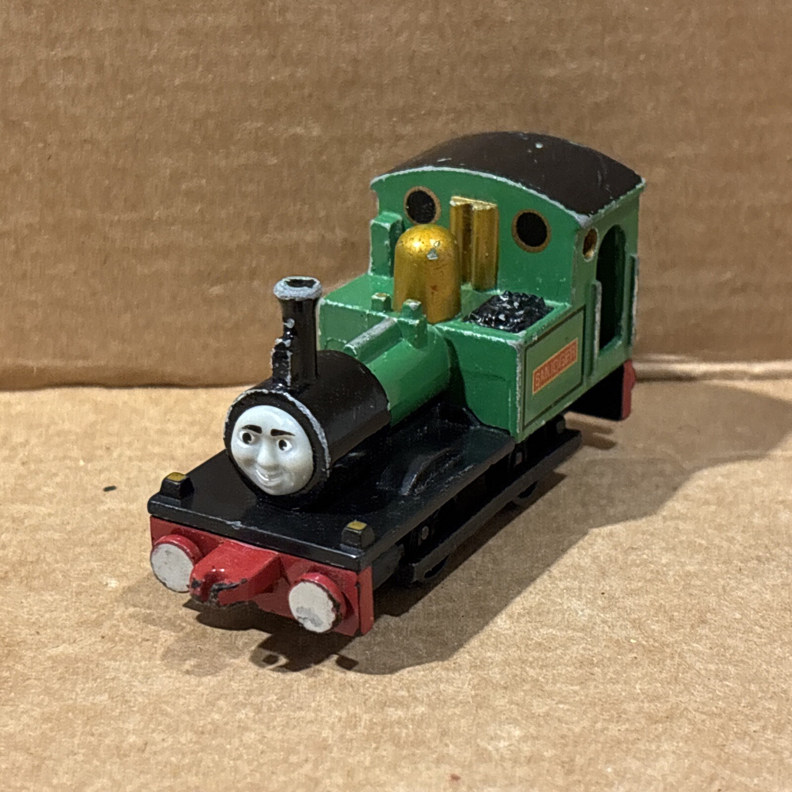 SMUDGER - ERTL 2001 Diecast Metal Thomas & Friends Railway Train Tank Engine