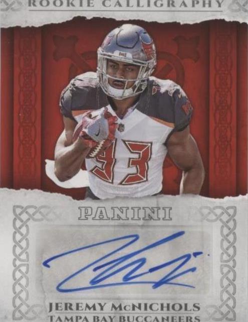 2017 Panini Jeremy McNichols #RC-MN - 1 of 2