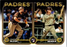 2024 Topps Update #US227 Chandler Seagle / Mason McCoy RCOM, RC