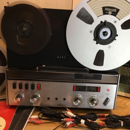 REVOX A77 Tonbandgerät Gebraucht ,mit Viel Zubehör Nr G 002033 selten. Lesen. - Bild 2 von 18