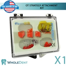OT Strategy Attachment Kit Castable Spherical Ball Retentive Caps Dental Iplant