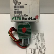 ASCO RedHat 8262G014 Solenoid Valve NC 1/8"npt, 120vac, Brand New!! (2011)