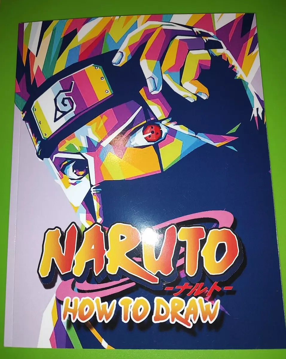 Step 10 - Drawing Naruto in Simple Steps Lesson for Kids - How to