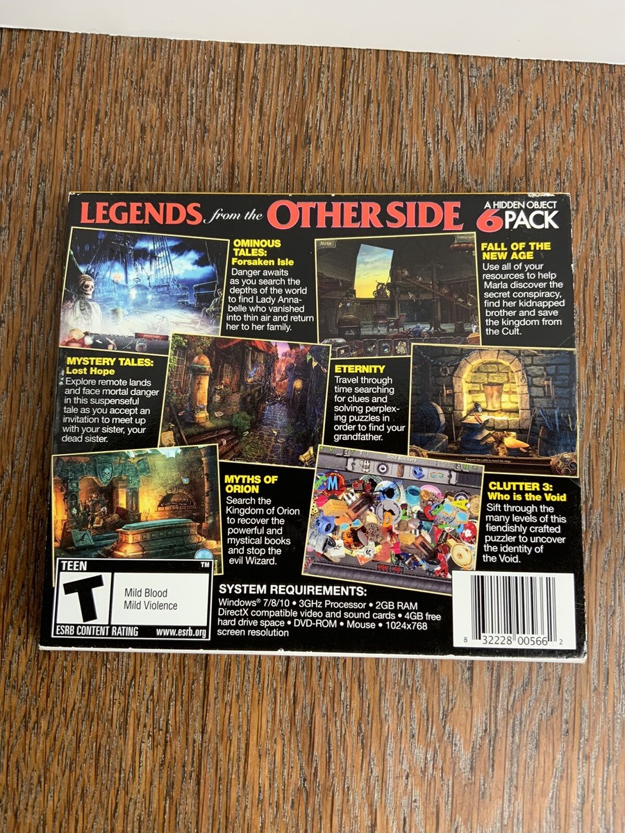 Amazing Hidden Object Games: Paranormal Mysteries 2 Legends Of The 