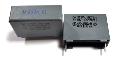 5pcs Matsushita 275V AC 330nF X2 GMF K1 Safety Noise Long Life Capacitor