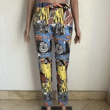 J.W. Anderson UK Graphic Print Denim Skinny-Jeans Comics Pants Women’s Size 4