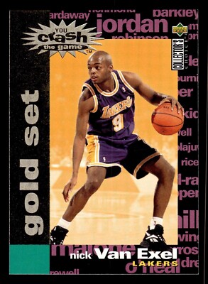 1995-96 Collector's Choice #C16 Nick Van Exel Gold