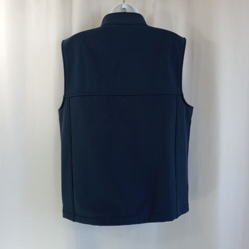 duck's unlimited Vest Jacket Size Medium Blue Fleece Lined - Picture 6 of 16