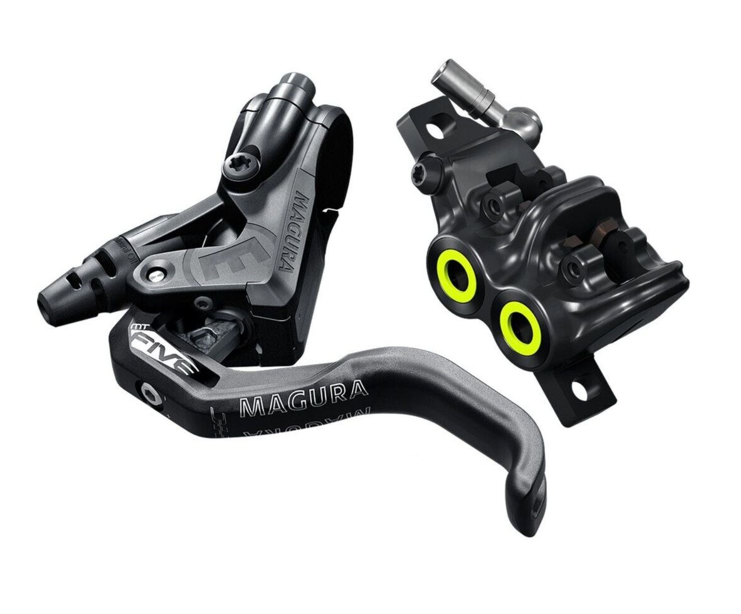 Magura MT5 Pro Single Hydraulic MTB Disc Brake Caliper and Lever Set - Image 2