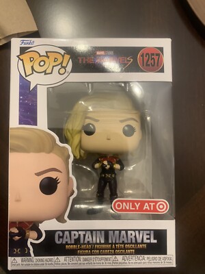 Funko Pop! Vinyl: Marvel Captain Marvel Target (T) (Exclusive) #1257  889698682886|