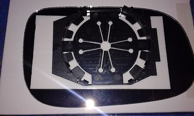 VOLVO V50 DAL 2007/>01.2009 VETRO PIASTRA DX TERMICO CROMATO PER RETROVISORE