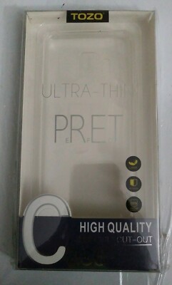 TOZO Samsung Galaxy S9 Ultra Slim Clear Case Soft TPU Gel Skin[1.0mm Ultra Thin]