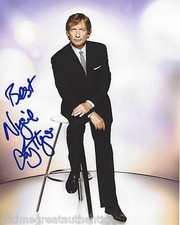NIGEL LYTHGOE SIGNED AUTHENTIC AMERICAN IDOL PRODUCER 8X10 PHOTO B w/COA DANCER