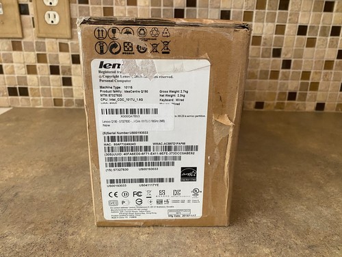 LENOVO Q190 57327830 INTEL MOB CELERON DUAL-CORE 1017U 4GB DDR3 500GB HDD URVT-7 - Picture 9 of 9