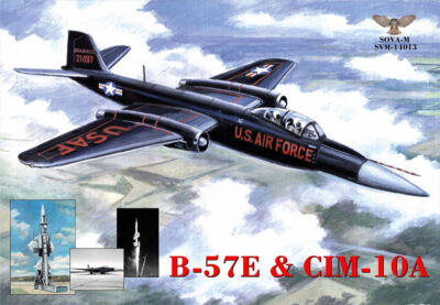 Sova Model 14013 1:144 B-57E & CIM-10A Bomark Plastic model kit