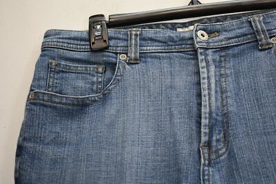 Jean Chico's Platinum Blue Taille 1.5 REG - Coupe Droite, 5 Poches, Très Bon état Occasion