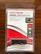 Wintec Filemate Swivel USB Flash Drive 2GB