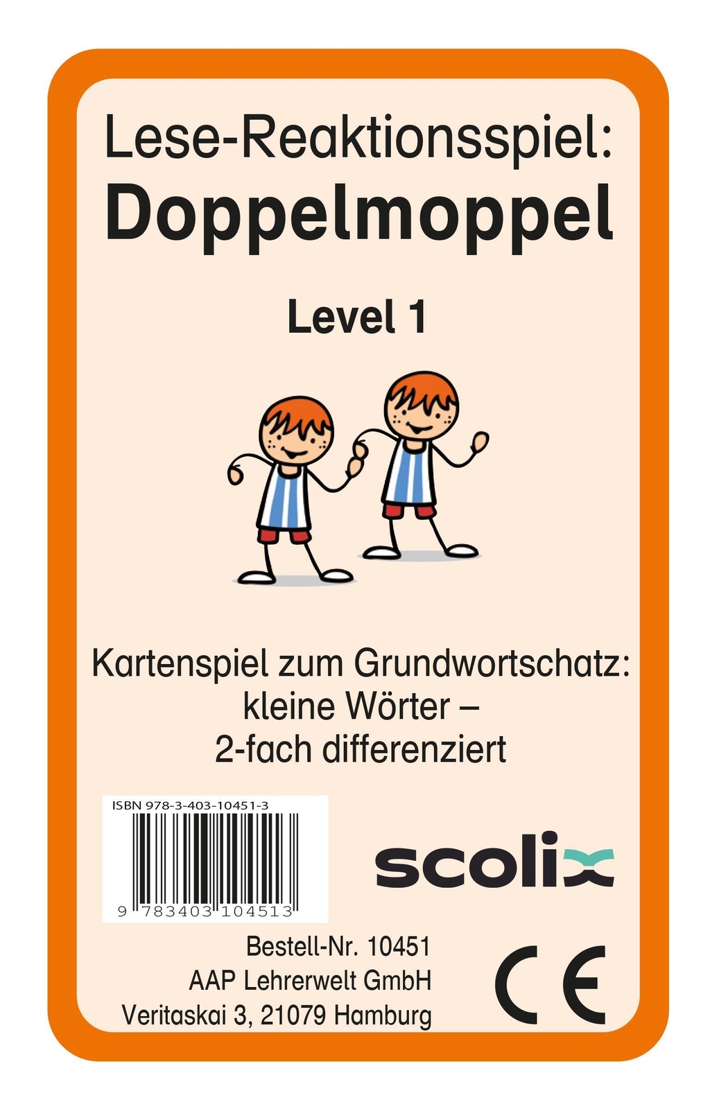 Thumbnail - Lese-reaktionsspiel: Doppelmoppel Level 1 | Christine Von Pufendorf |