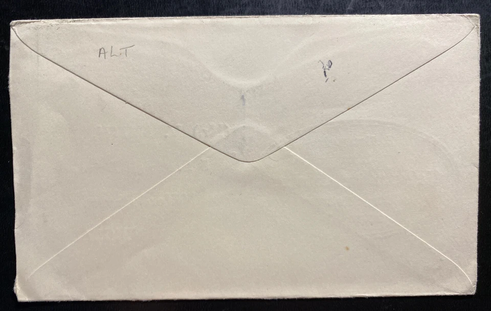 1937 Tristan Da Cunha Souvenir cover To England Empires Loneliest OutPost - Image 2 of 2