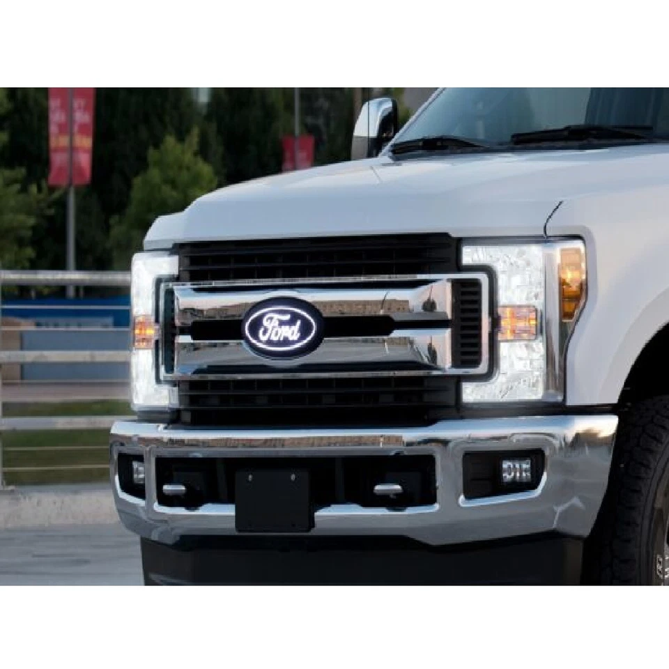Putco Luminix Ford Ovalado LED Emblema Delantero Blanco para F250 / F350 Super Duty 92701 Foto 2 de 4