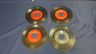 Lot 4 B.B. Blues Boys King 45 Vinyl Record Bye Bye Baby Night Life Ruby Lee Good