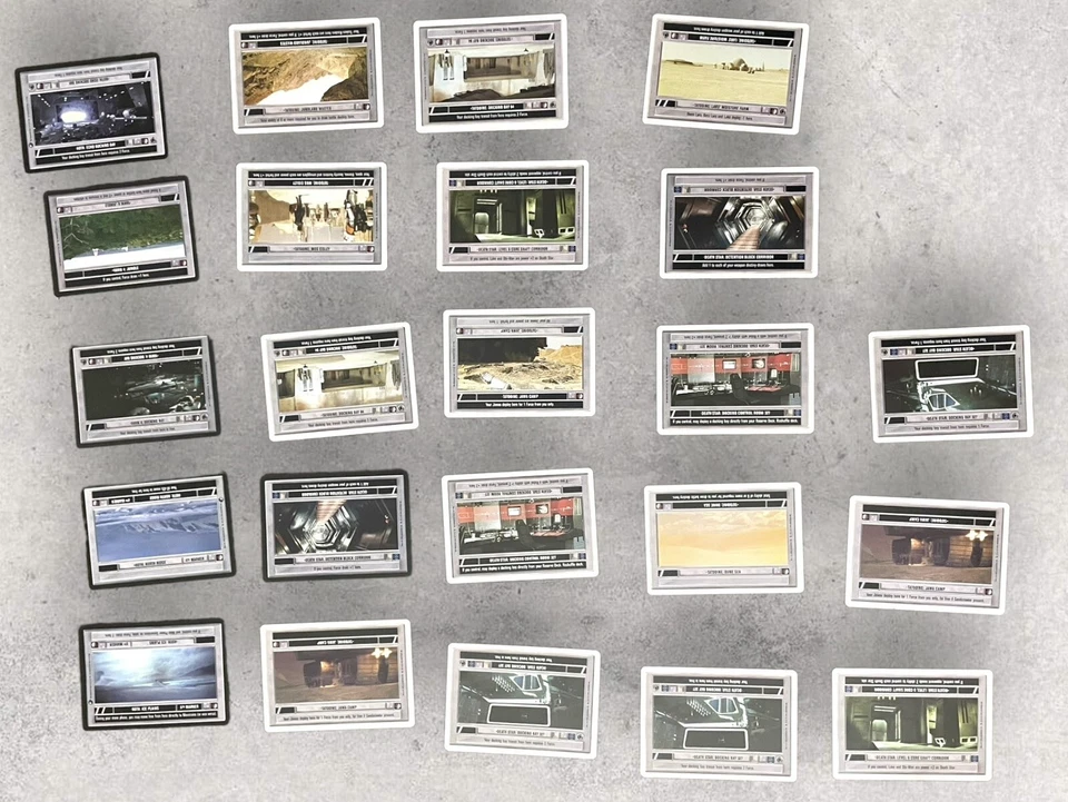 1996 Decipher Star Wars CCG Dagobah Incomplete Set About 184 Cards Vintage - Image 2 of 4