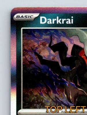 Basic Darkrai HP 130 Dark Slumber Attack Night Cyclone Rarity