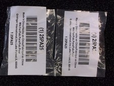  Lot of 2 18" Steel Chain Keyring Swivel Trigger Clip Wallet Pocket Keys E18S 